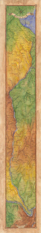 213 Illinois River Ribbon Map