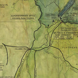 45 Glacier National Park Montana Vintage map,Vintage map art,Montana vintage map,old map,antique maps,map vintage,montana map,coastal map,na
