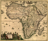Educational Map Series: Old Africa Collection