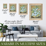 Great River Arts Lake of the Woods Minnesota & Ontario Map Art - Ready to Frame Lake House Decor - Great Lakes Map Gift - Vintage Art Print Cabin Decor - Lake House Wall Decor Poster