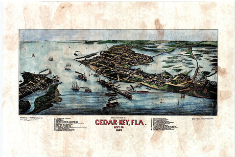 028 Cedar Key, Florida 1884