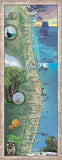 218 Custom map of the Treasure Coast