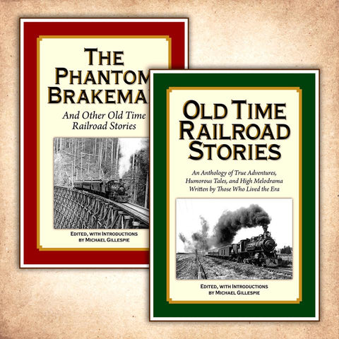 Steam Railroad 2 book gift set by Michael Gillespie