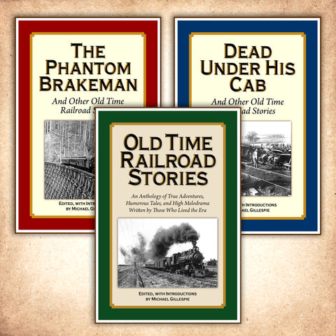 Steam Railroad 3 E book gift set by Michael Gilespie