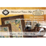 54 Idaho Territory 11x14" vintage historic antique map poster print by Lisa Middleton