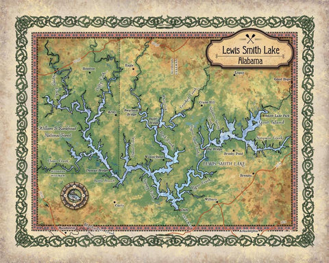 Lewis Smith Lake, Alabama