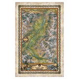 Montana map, paradise valley, bozeman, chico, livingston, yellowstone national park map, montana art, horse art, bear art map hand painted
