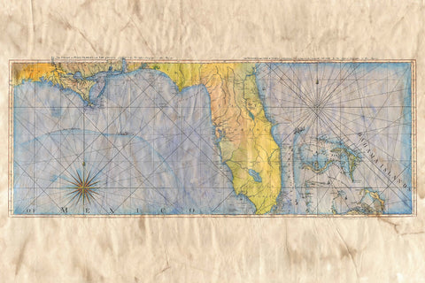 Mysterious Florida Map