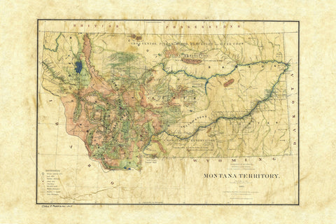 Montana Territory 1883