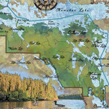 Lake Superior, Voyageurs National Park, Minnesota map, hiker gift, Minnesota gift, great lakes decor, Minnesota, Cabin decor, canoe, camping