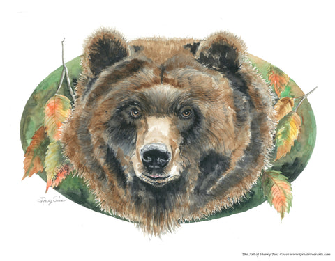 The Art of Sherry Tuss: Grizzly Bear