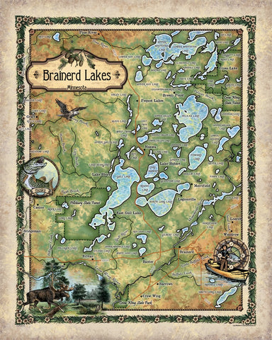Brainerd Lakes, Minnesota