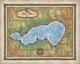 Lake Map Designs