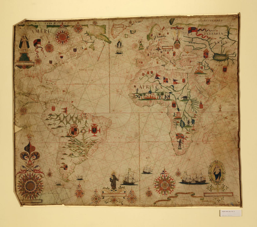Educational Map Series: Portolan Chart of Africa