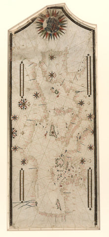 Educational Map Series: Portolan chart of the Mediterranean and connecting seas (Map A)